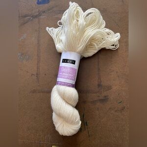 Louet Gems Merino Wool Yarn in Cream